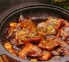 Stewed Deep-Sea Flounder Head in Clay Pot