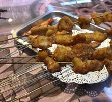 Grilled Chicken Gizzards