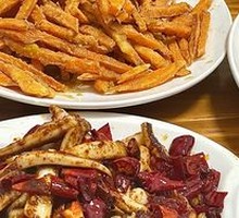 Duck Yolk Stir-fried Sweet Potato