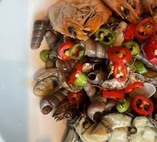 Lemon Sauce Seafood Medley