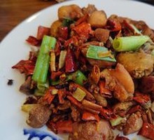 Dry-Fried Spicy Chicken