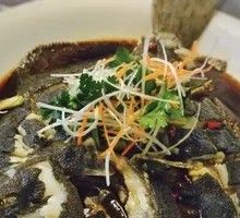 Steamed Wild Blackhead Fish