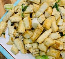 Braised Cabbage and Tofu Dumplings