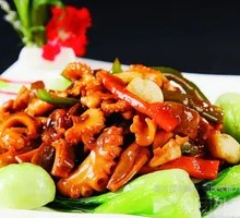 Scallion-braised Octopus