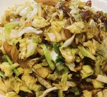 Pickled Mustard Greens Stir-Fried with Pork Strips