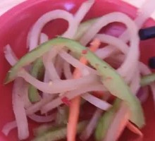 Pickled Cucumber with Salted Vegetables
