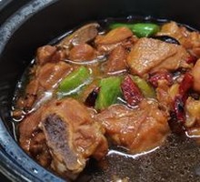Stewed Chicken with Brown Sauce