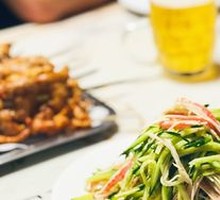 Cucumber and Crab Stick Salad