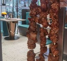 Grilled Pork with Large Skewers