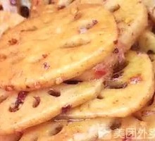 Sweet and Spicy Lotus Root Slices