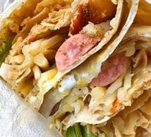 Sichuan-style Chicken Strip Pancake