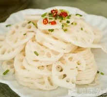 Garlic-Seasoned Lotus Root Slices
