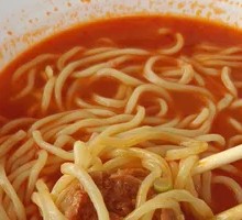 Tomato Noodle Soup