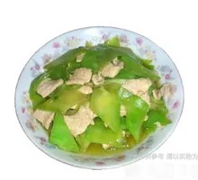 Pork Slices with Lettuce