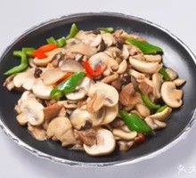 Stir-Fried Mushroom with Meat