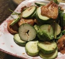 Fried Dough with Cucumber
