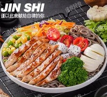 秘制香煎鸡胸配零脂荞麦面