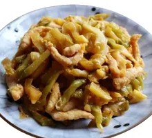 Pickled Mustard Greens Strips