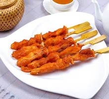 Fried Pork Skewers