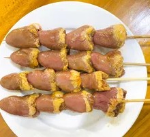 Microwave Chicken Hearts