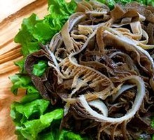 Crisp Black Ox Tripe