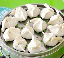 Chinese cabbage and pork dumplings