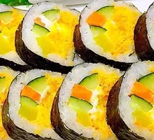 Cheese Egg Yolk Sushi
