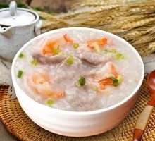 Shrimp and Pork Rice Porridge