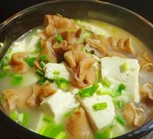 Stewed Intestine and Tofu