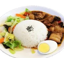 Spicy Twice-Cooked Pork with Rice