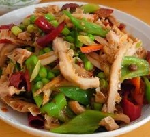 Spicy Stir-fried Beef Tripe