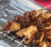 Grilled Baby Squid