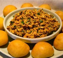 Seafood Corn Cakes