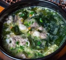 Kelp and Beef Soup