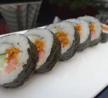 Signature Nori and Pork Floss Sushi