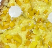 Pineapple and Peach Pizza