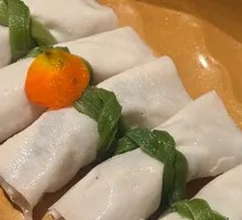 Beaten Fish Skin Shrimp Roll