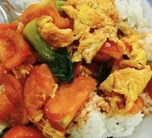 Tomato and Egg Fried Rice