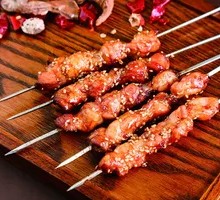 Skin-on Chicken Skewers