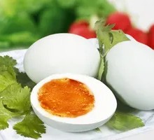 Spicy Fried Duck Egg