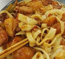 Big Plate Chicken Noodles