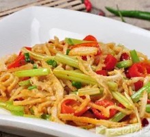 Scallion Stir-fried Lamb Tripe