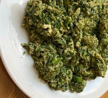 Wild Vegetable and Egg Stir-fry