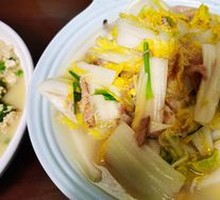Jellyfish and Chinese Cabbage Stew