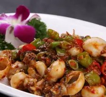Spicy Squid Stir-fry