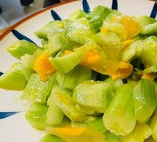Preserved Egg and Cucumber Salad