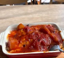 Grilled Pork Chop Rice with Tomato Sauce