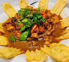 Pan-Fried Chicken Dumplings