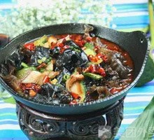 Spicy Dried Mushroom Pot
