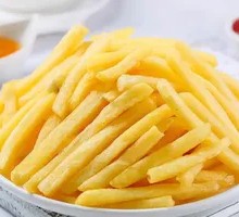 French Fries with Ketchup